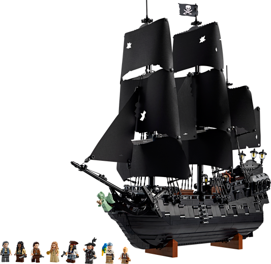 LEGO Icons Captain Jack Sparrow's Pirate Ship Building Set 10365