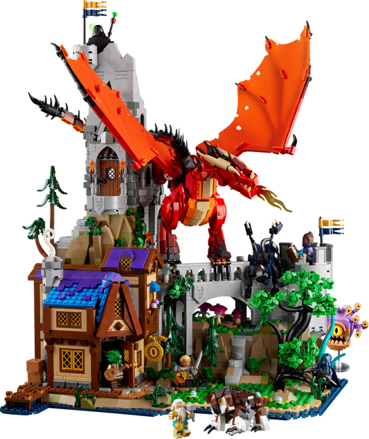 LEGO Ideas Dungeons & Dragons: Red Dragon's Tale Building Set 21348