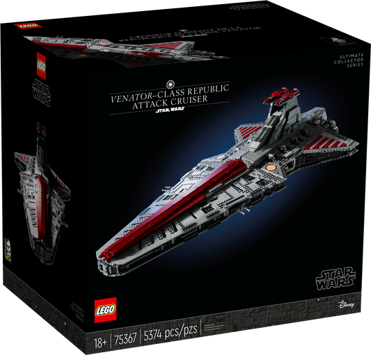 LEGO Star Wars Venator-Class Republic Attack Cruiser Set 75367