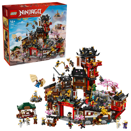 LEGO NINJAGO Old City 15th Anniversary Building Set 71861