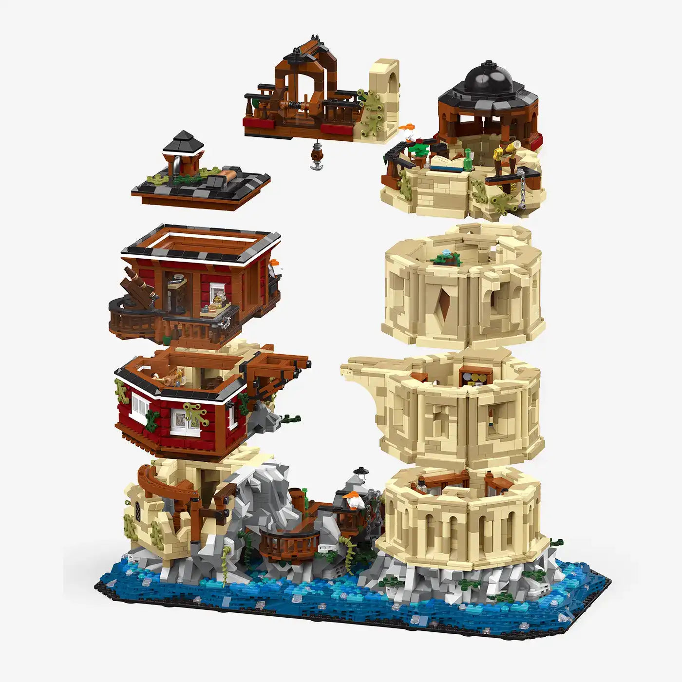 BlueBrixx-Pro Astronomer's Workshop Building Set 109811