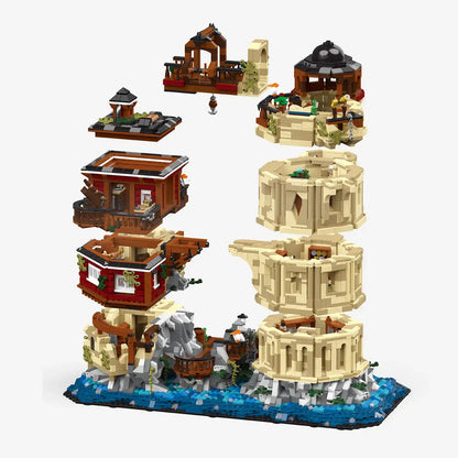 BlueBrixx-Pro Astronomer's Workshop Building Set 109811