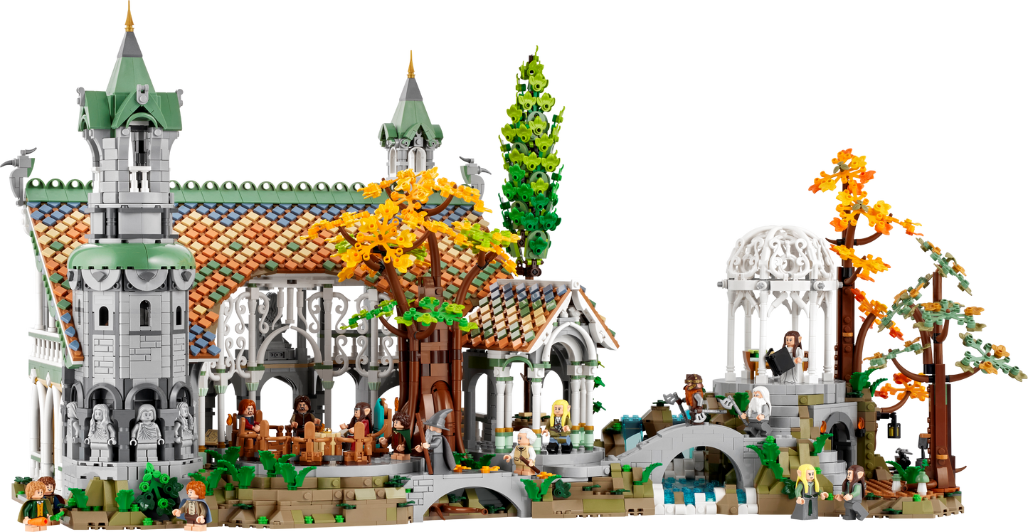 LEGO Icons The Lord of the Rings: Rivendell Building Set 10316