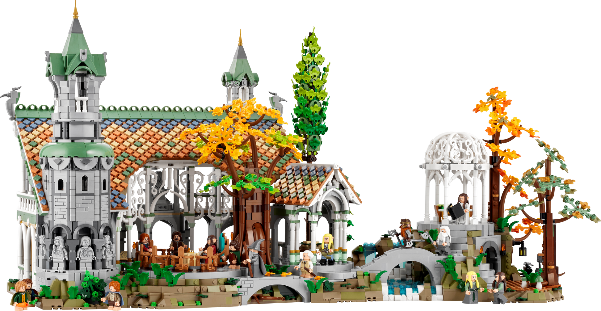 LEGO Icons The Lord of the Rings: Rivendell Building Set 10316