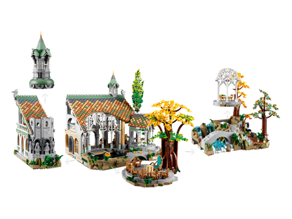 LEGO Icons The Lord of the Rings: Rivendell Building Set 10316