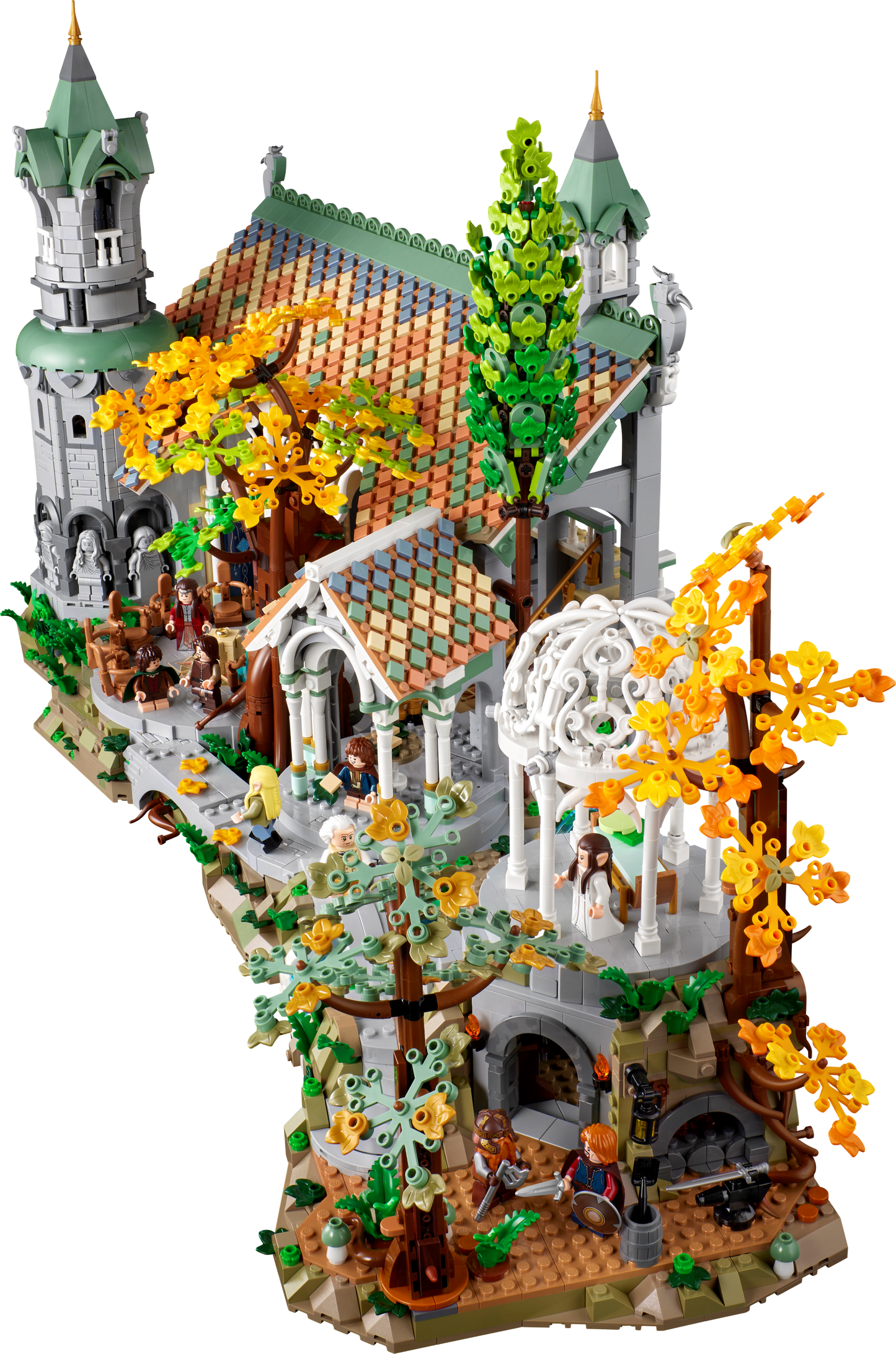 LEGO Icons The Lord of the Rings: Rivendell Building Set 10316