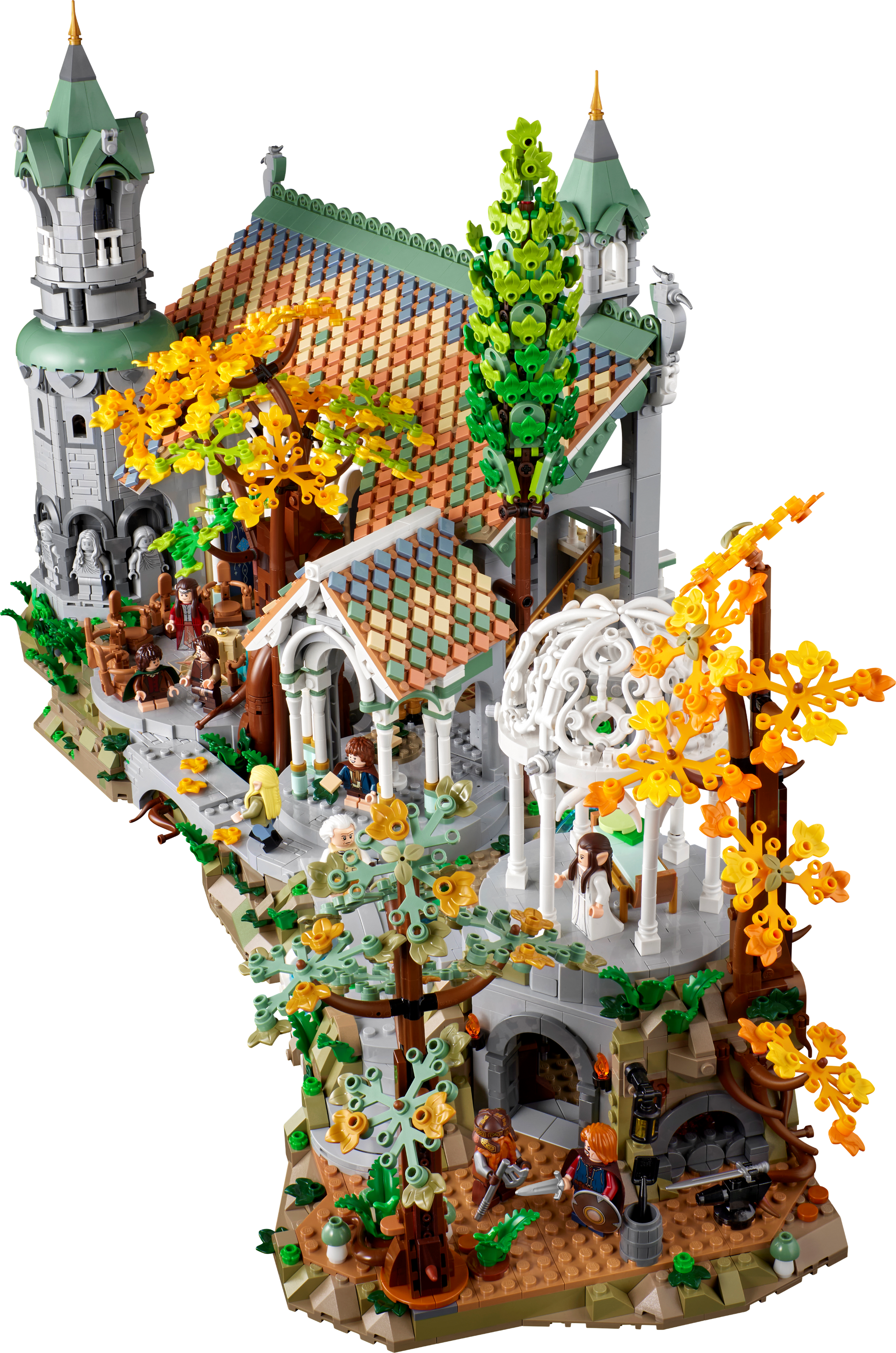 LEGO Icons The Lord of the Rings: Rivendell Building Set 10316