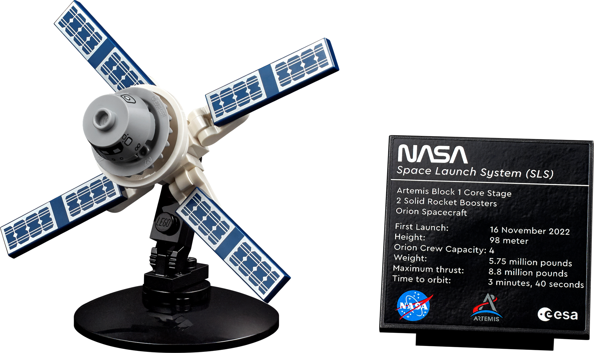 LEGO Icons NASA Artemis Space Launch System Building Set 10341