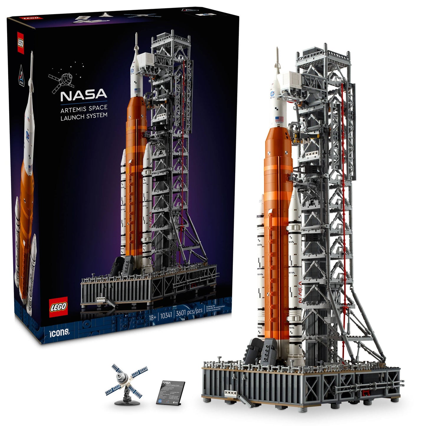 LEGO Icons NASA Artemis Space Launch System Building Set 10341