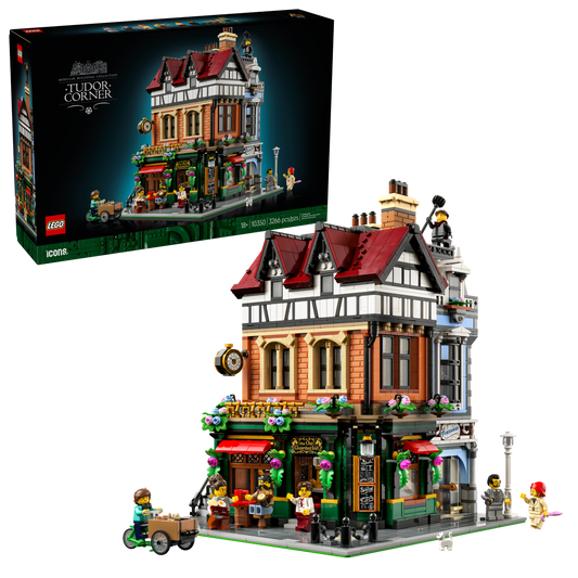LEGO Icons Tudor Corner Building Set 10350