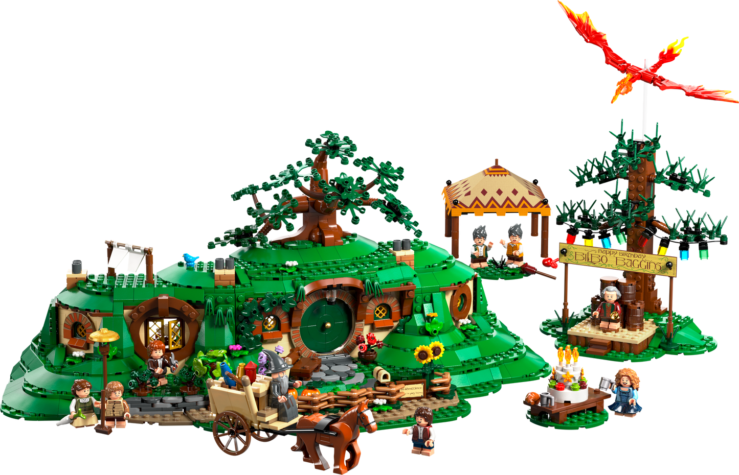LEGO Icons The Lord of the Rings The Shire Building Set 10354