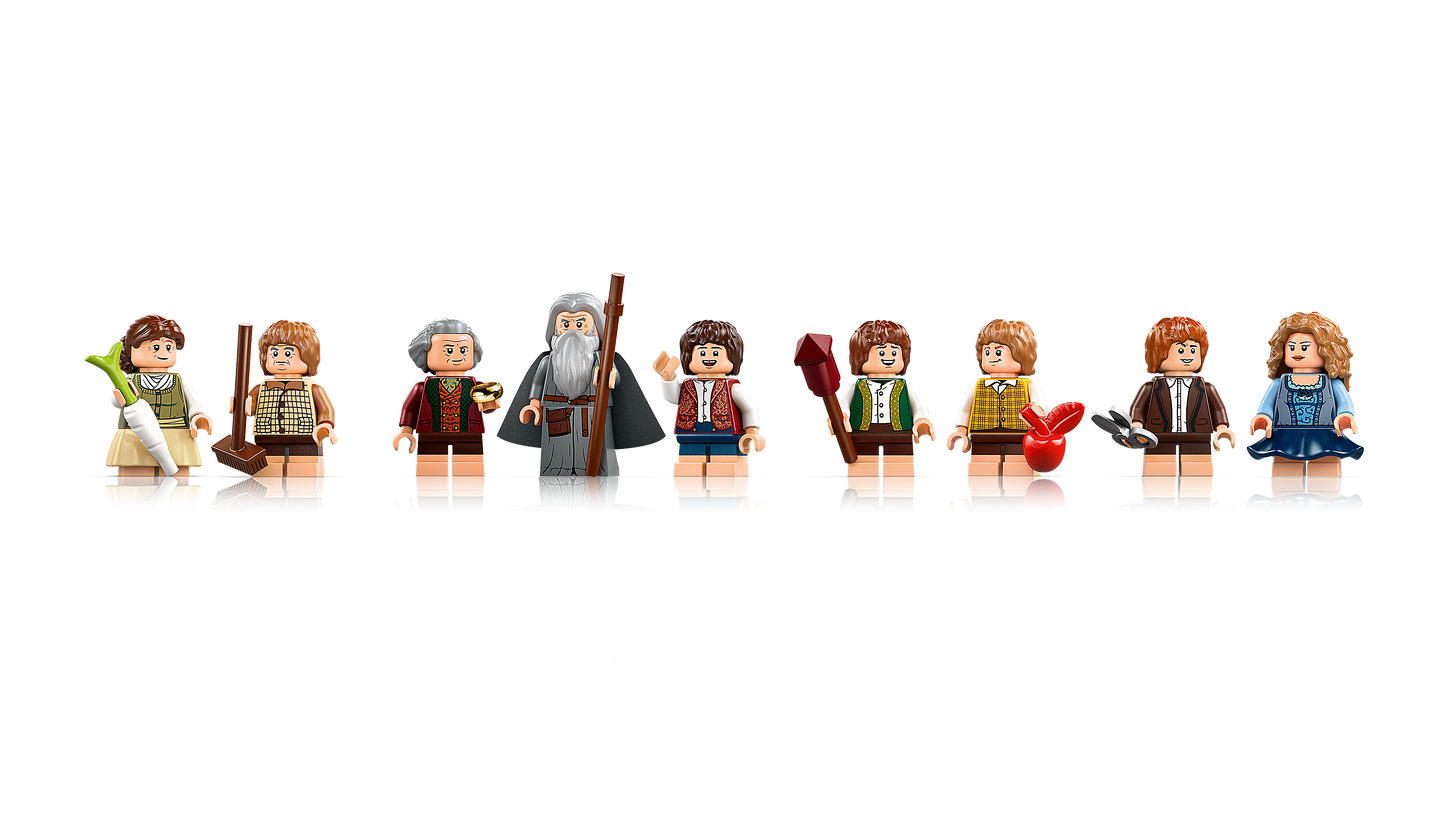 LEGO Icons The Lord of the Rings The Shire Building Set 10354