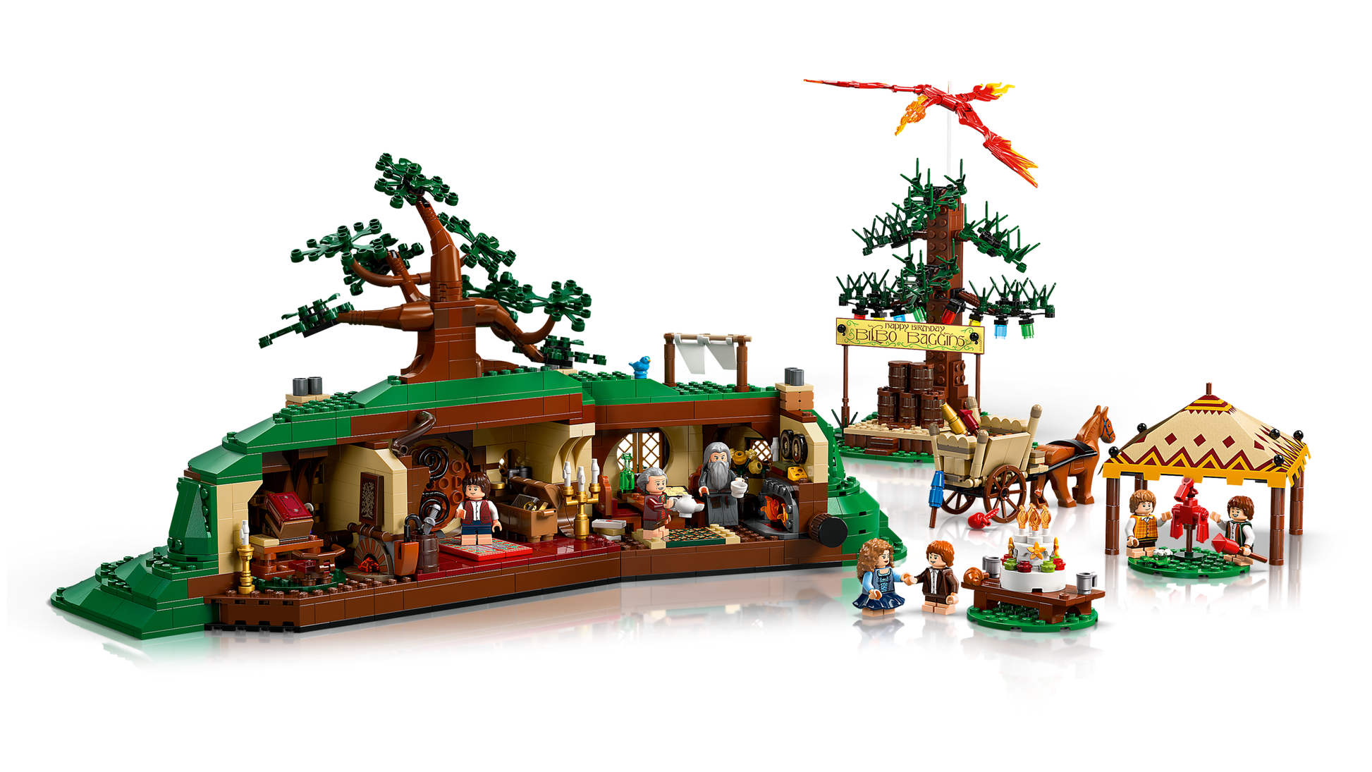 LEGO Icons The Lord of the Rings The Shire Building Set 10354
