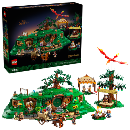 LEGO Icons The Lord of the Rings The Shire Building Set 10354