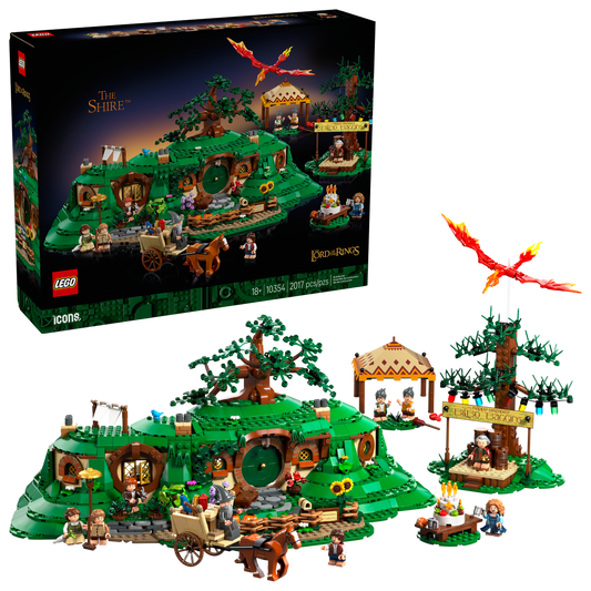 LEGO Icons The Lord of the Rings The Shire Building Set 10354