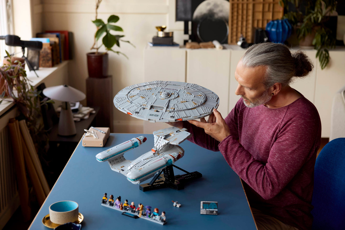 LEGO Icons Star Trek U.S.S. Enterprise NCC-1701-D Building Set 10356