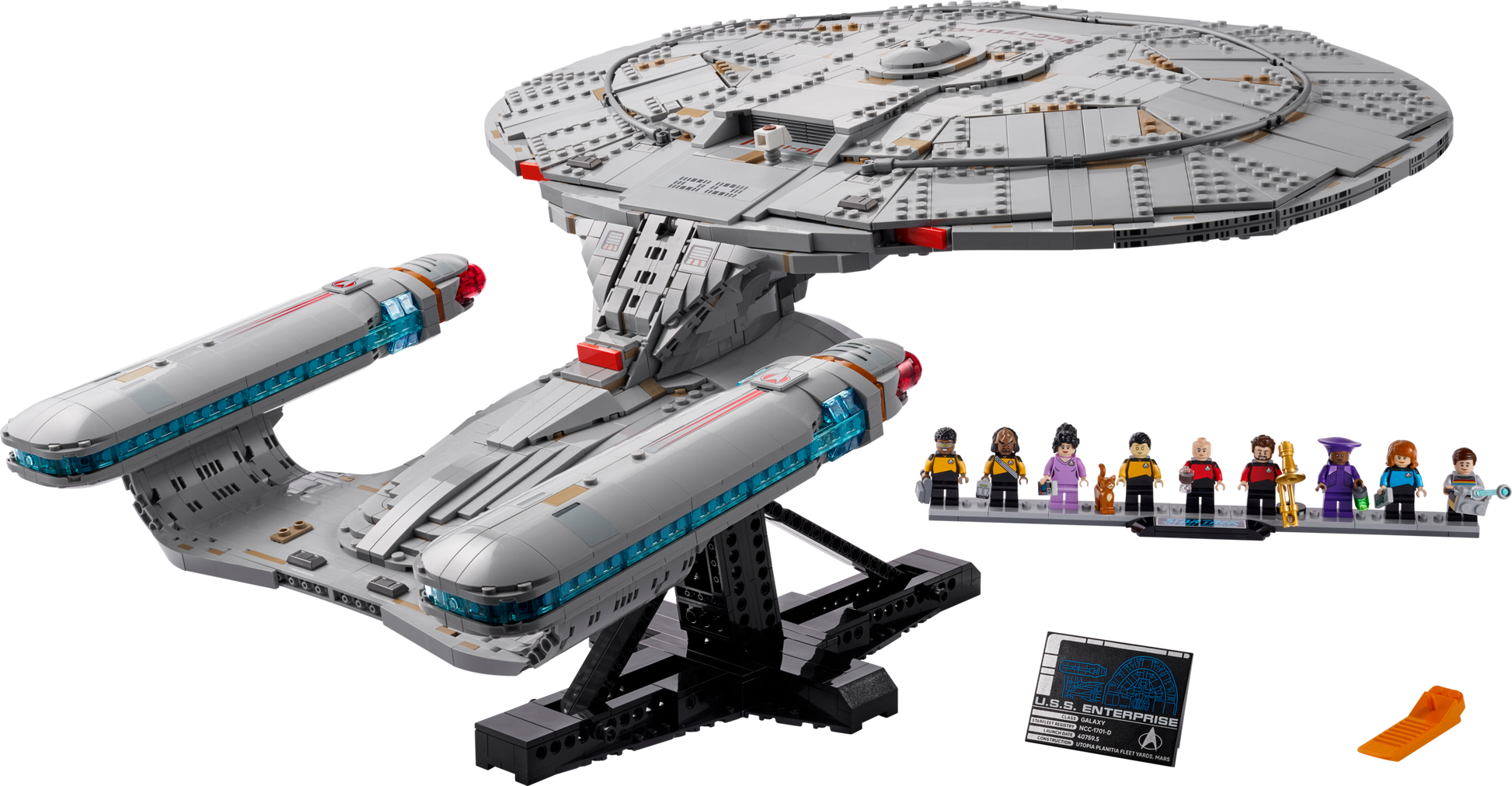 LEGO Icons Star Trek U.S.S. Enterprise NCC-1701-D Building Set 10356