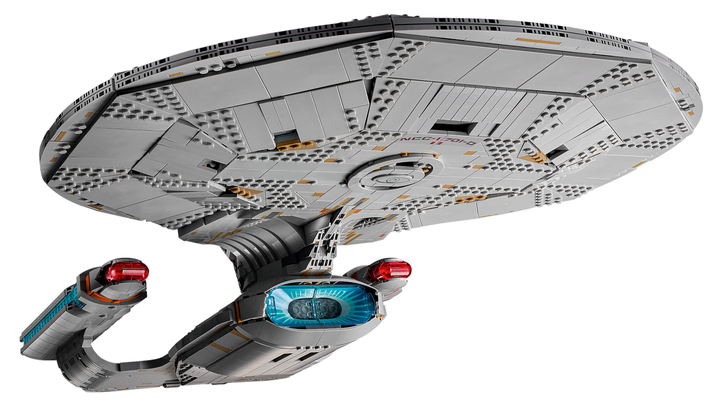 LEGO Icons Star Trek U.S.S. Enterprise NCC-1701-D Building Set 10356