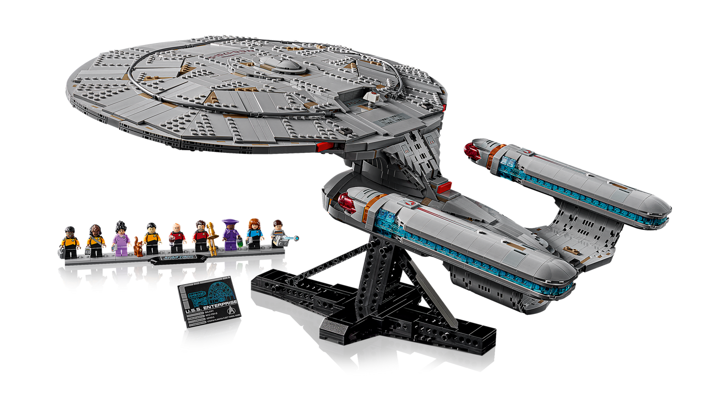 LEGO Icons Star Trek U.S.S. Enterprise NCC-1701-D Building Set 10356