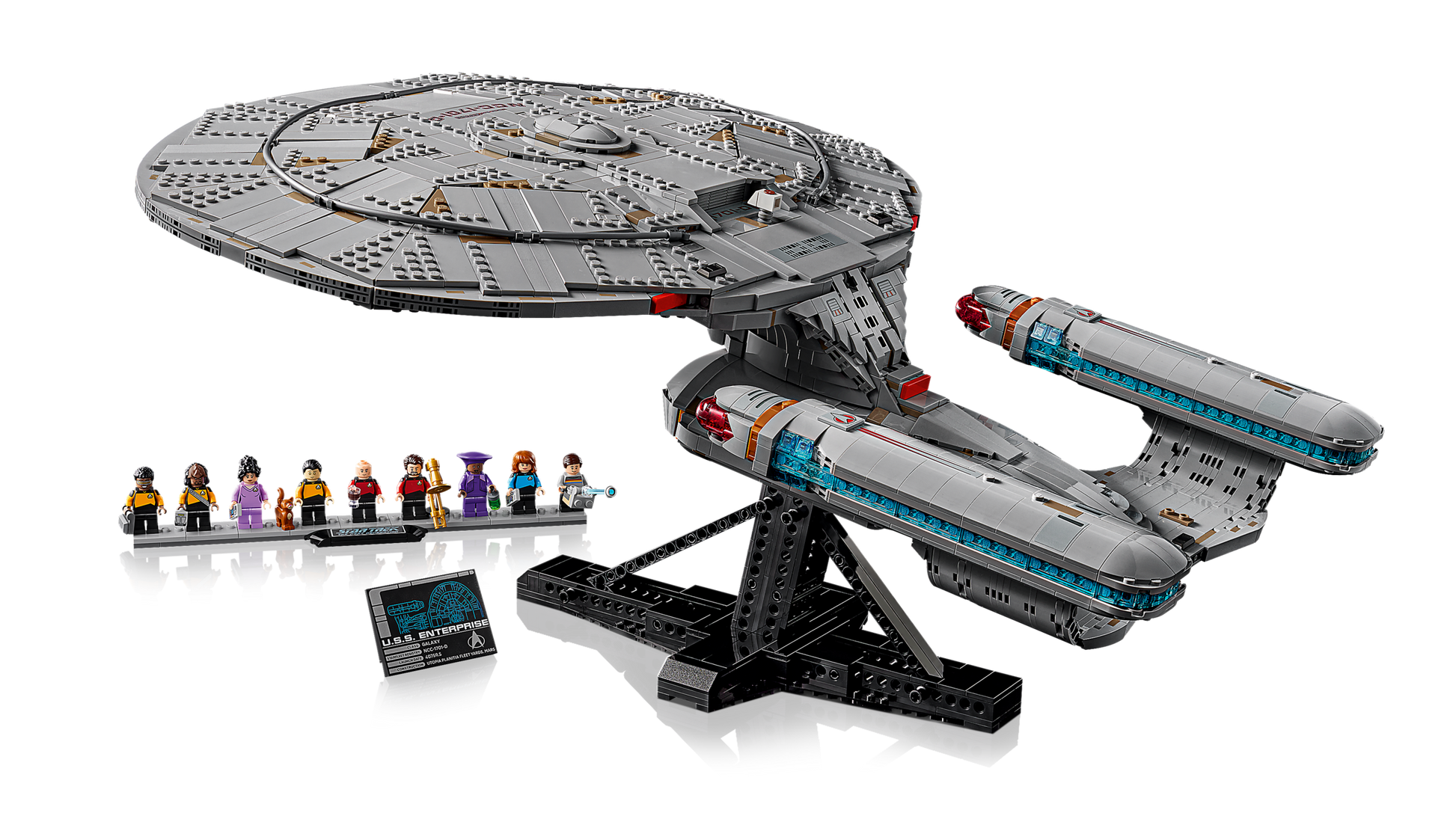 LEGO Icons Star Trek U.S.S. Enterprise NCC-1701-D Building Set 10356