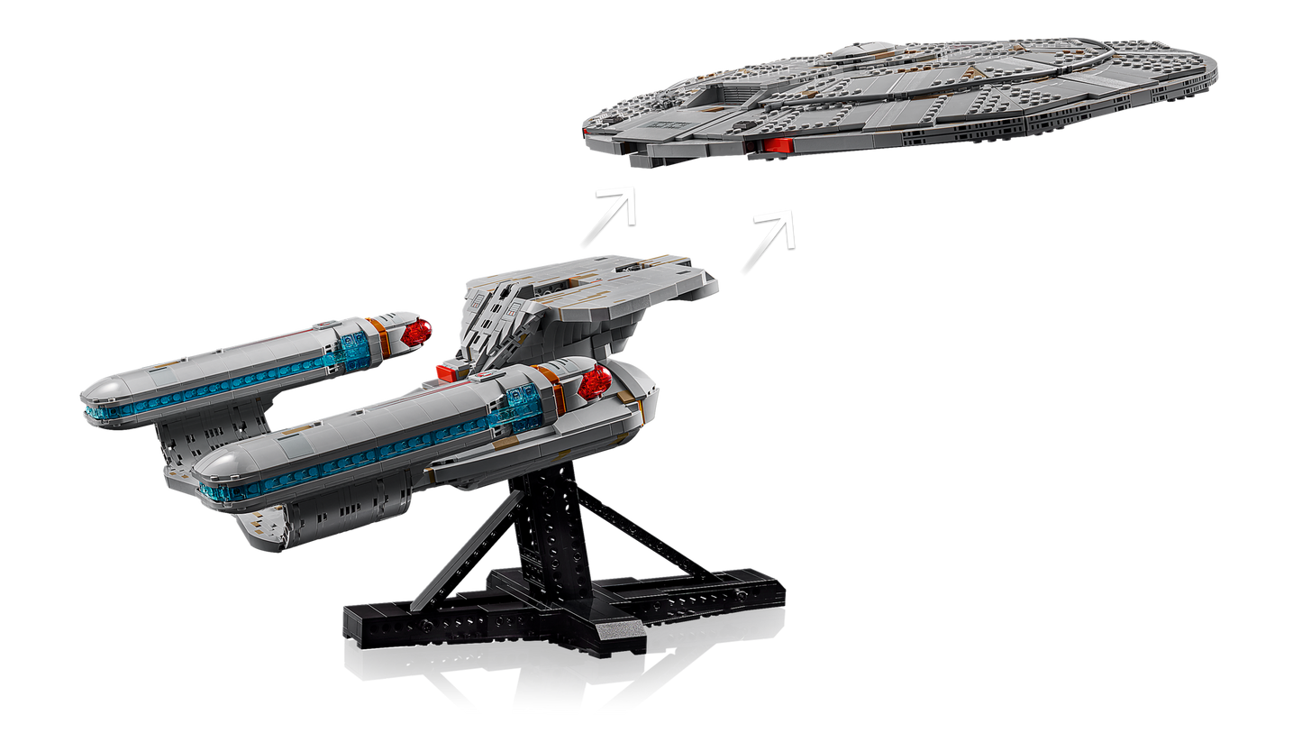 LEGO Icons Star Trek U.S.S. Enterprise NCC-1701-D Building Set 10356