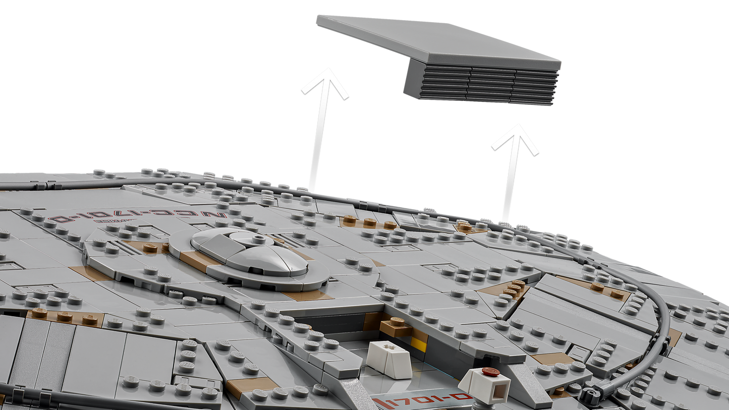 LEGO Icons Star Trek U.S.S. Enterprise NCC-1701-D Building Set 10356