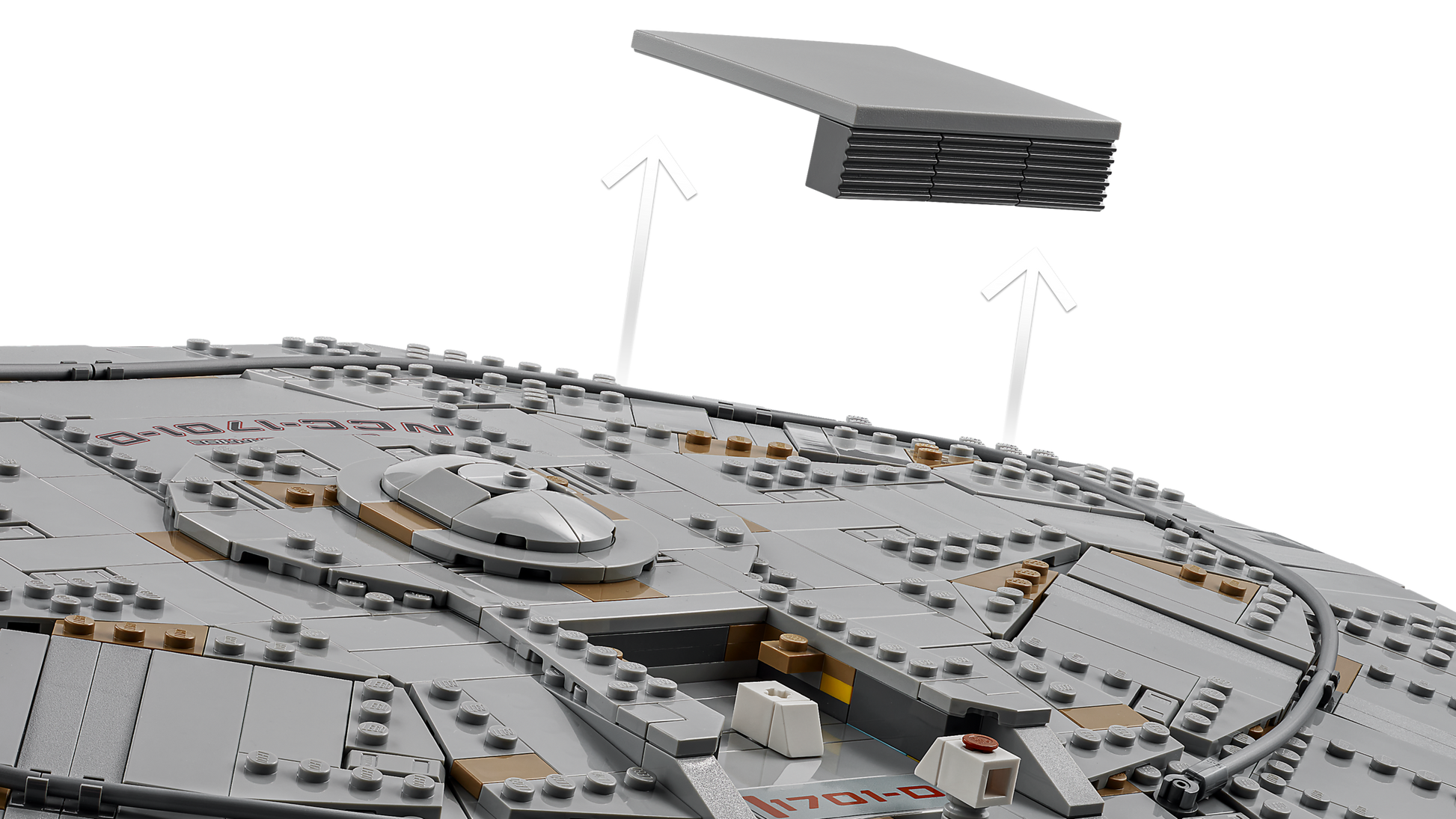 LEGO Icons Star Trek U.S.S. Enterprise NCC-1701-D Building Set 10356