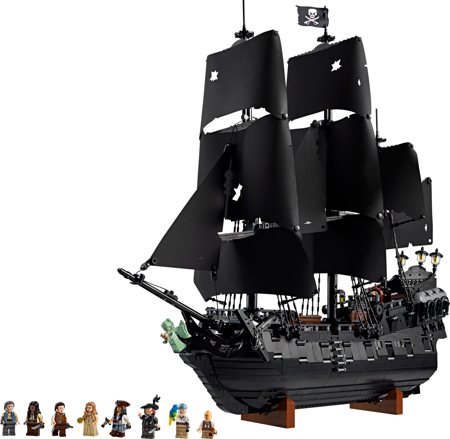 LEGO Icons Captain Jack Sparrow's Pirate Ship Building Set 10365