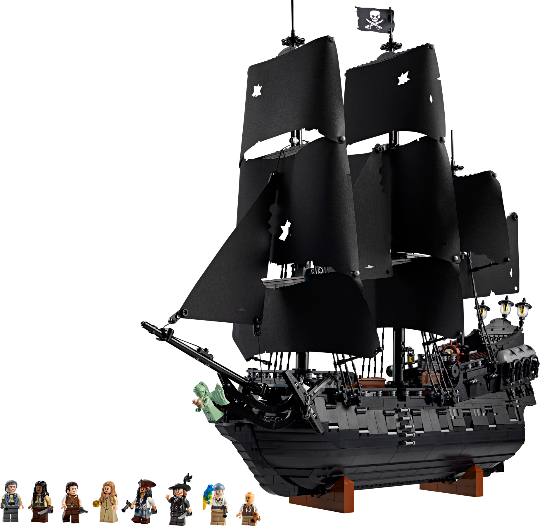 LEGO Icons Captain Jack Sparrow's Pirate Ship Building Set 10365
