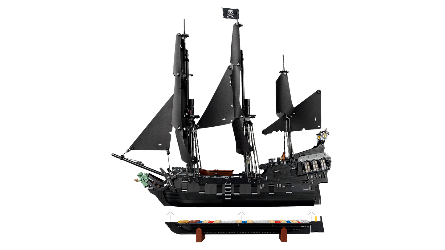 LEGO Icons Captain Jack Sparrow's Pirate Ship Building Set 10365