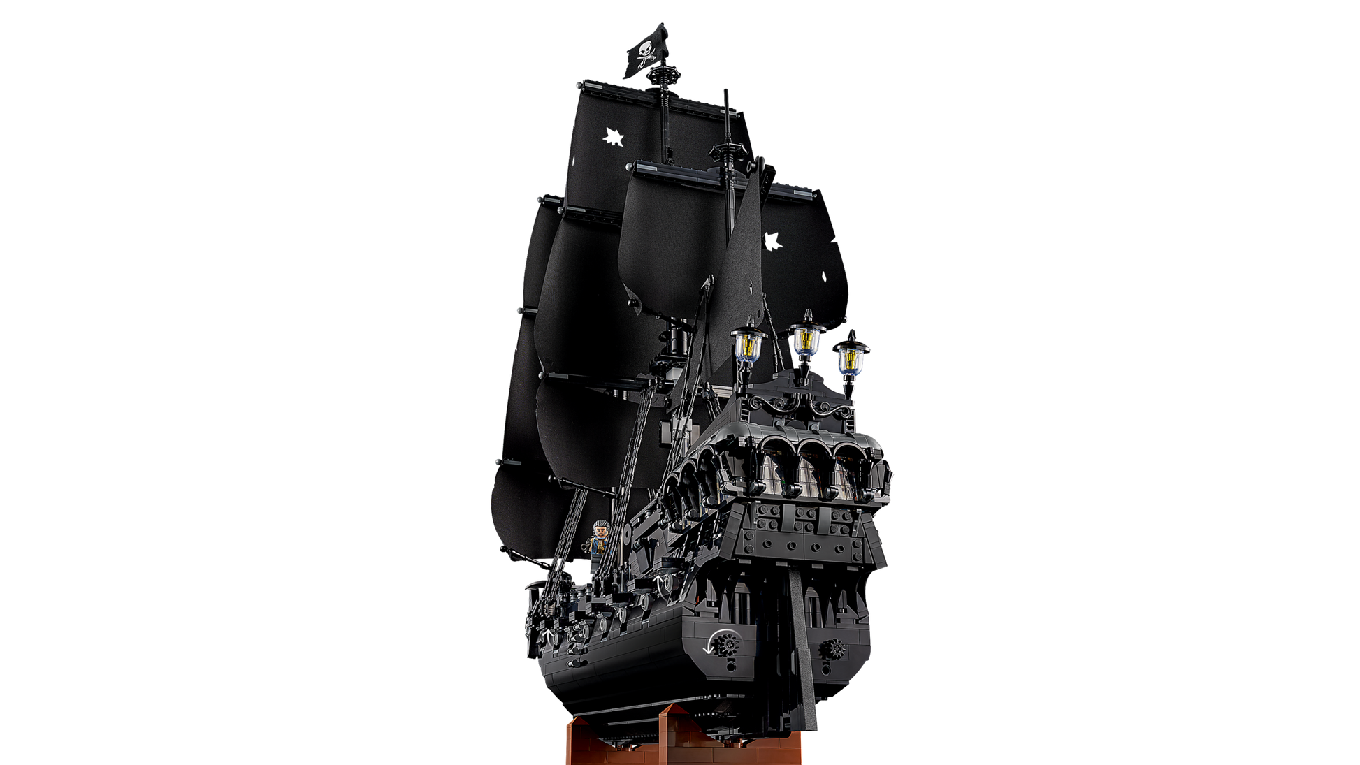 LEGO Icons Captain Jack Sparrow's Pirate Ship Building Set 10365