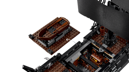 LEGO Icons Captain Jack Sparrow's Pirate Ship Building Set 10365