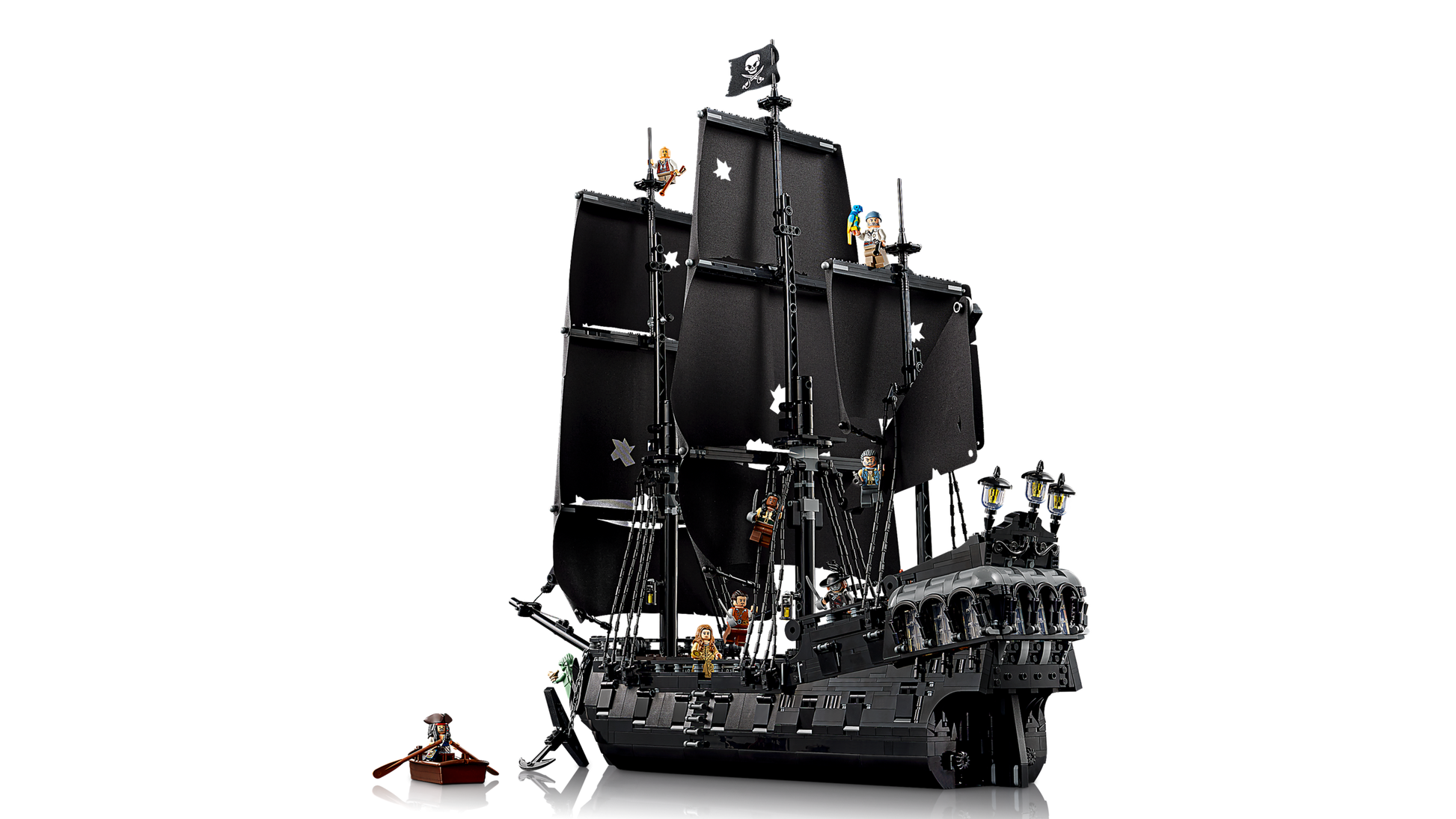 LEGO Icons Captain Jack Sparrow's Pirate Ship Building Set 10365