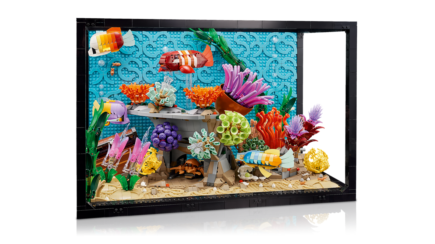 LEGO Icons Tropical Aquarium Building Set 10366