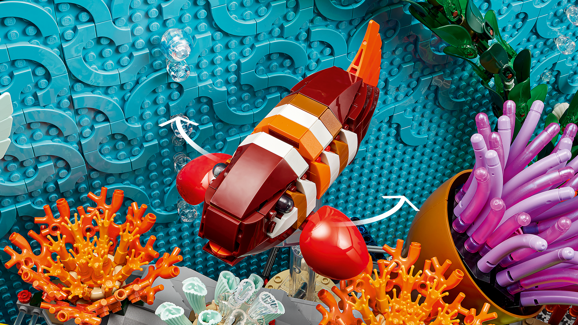 LEGO Icons Tropical Aquarium Building Set 10366