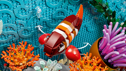 LEGO Icons Tropical Aquarium Building Set 10366