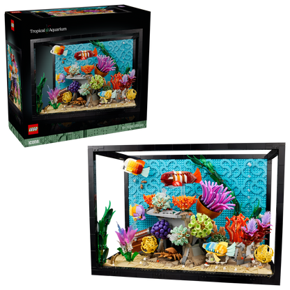 LEGO Icons Tropical Aquarium Building Set 10366