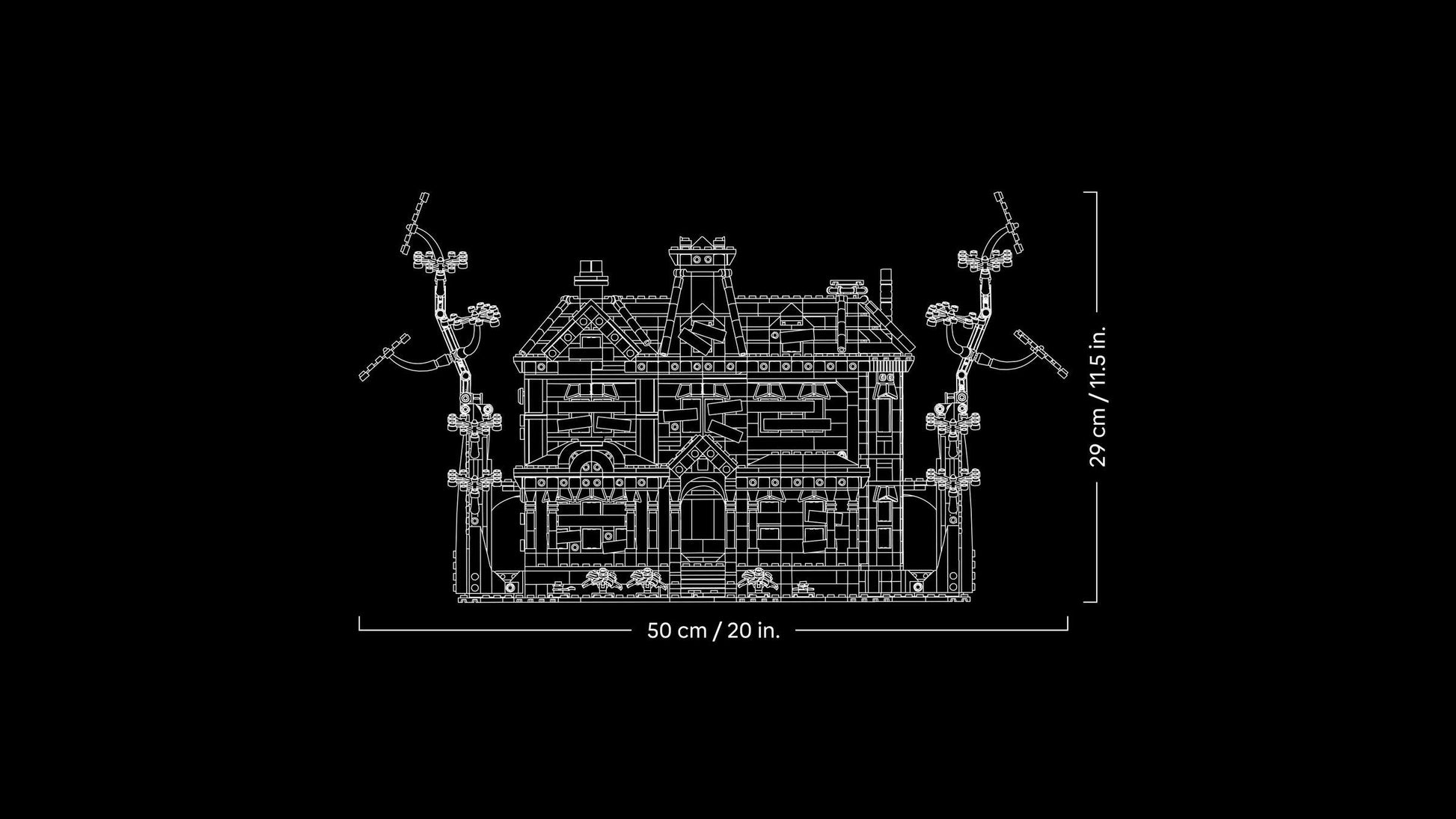 LEGO Icons Stranger Things The Creel House Building Set 11370
