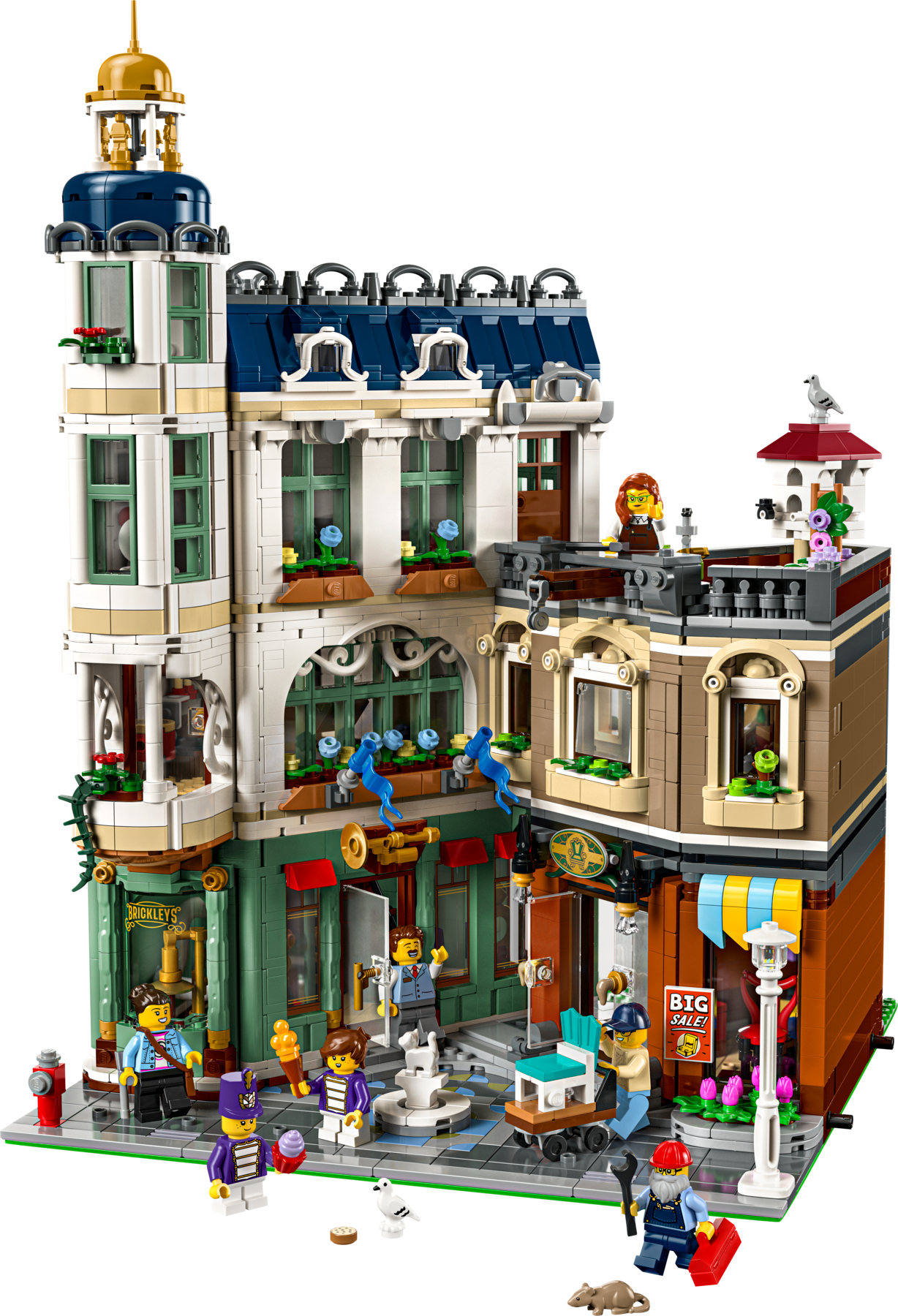 LEGO Icons Shopping Street Building Set 11371