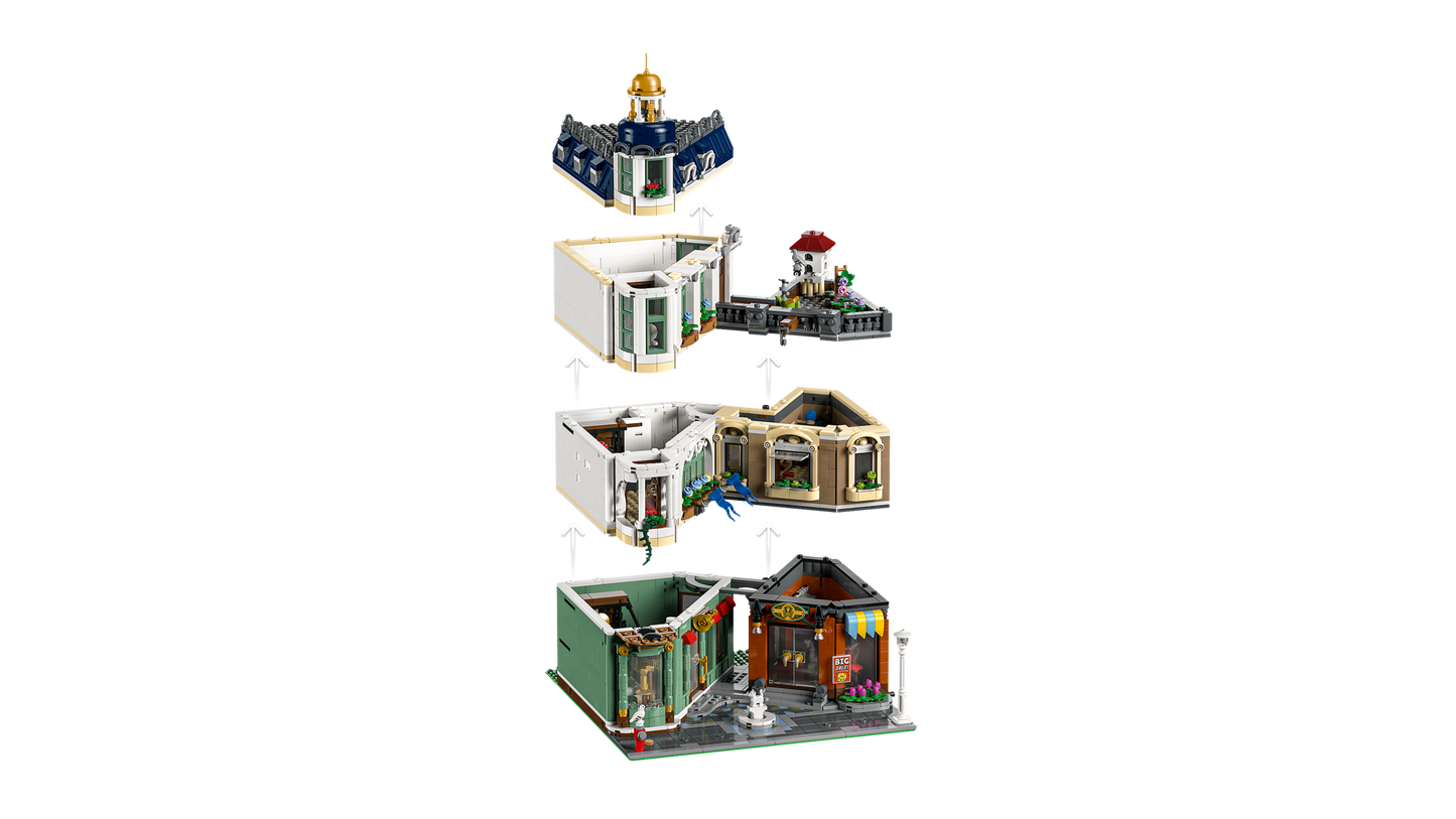 LEGO Icons Shopping Street Building Set 11371