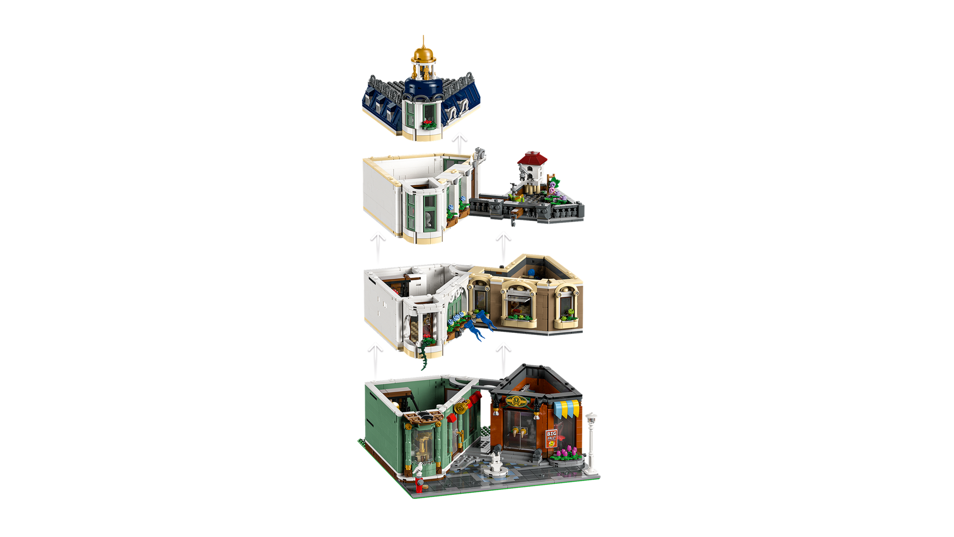 LEGO Icons Shopping Street Building Set 11371