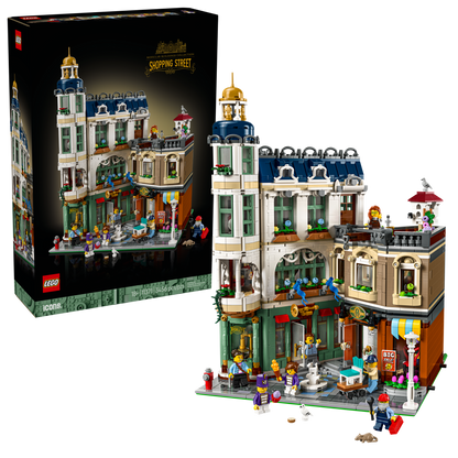 LEGO Icons Shopping Street Building Set 11371