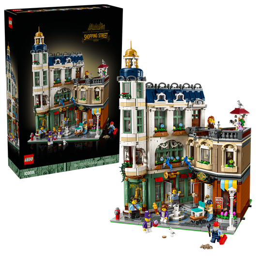 LEGO Icons Shopping Street Building Set 11371
