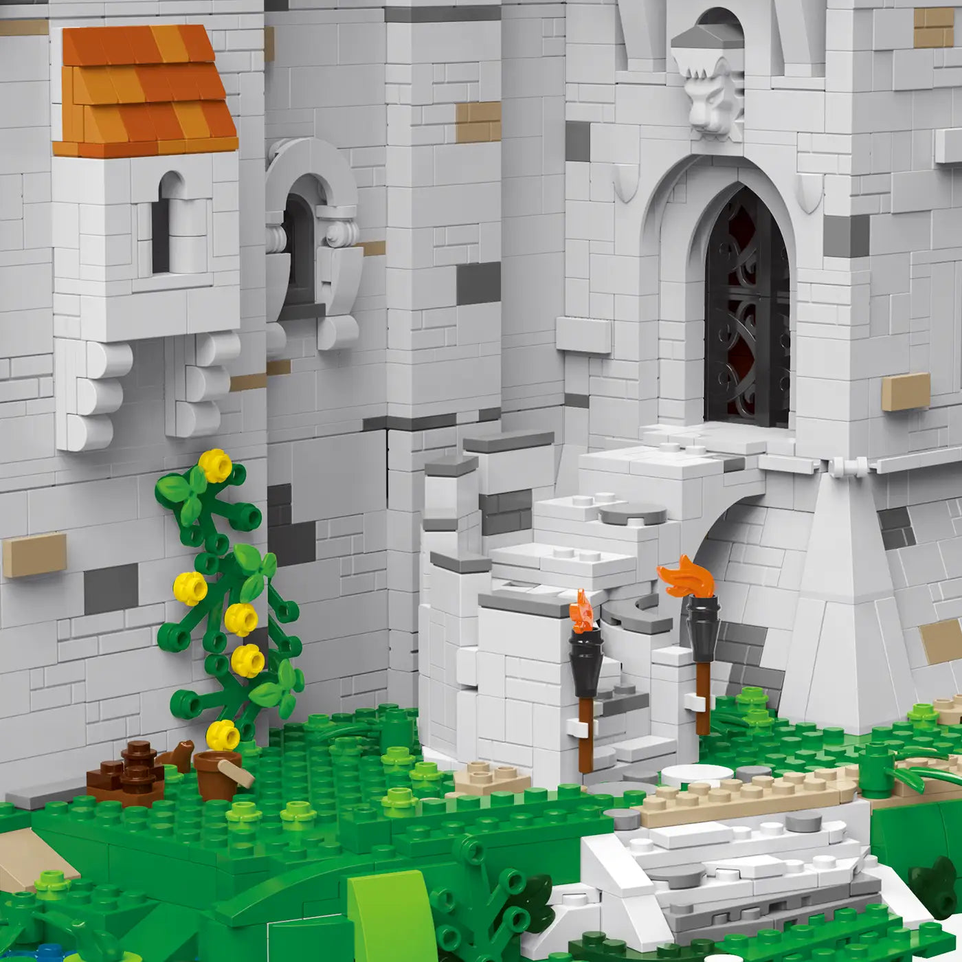 BlueBrixx-Pro Normannenburg: Turmburg Building Set 109747