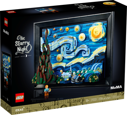 LEGO Ideas Vincent van Gogh The Starry Night Building Set 21333