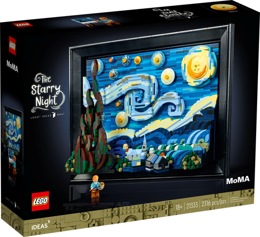 LEGO Ideas Vincent van Gogh The Starry Night Building Set 21333
