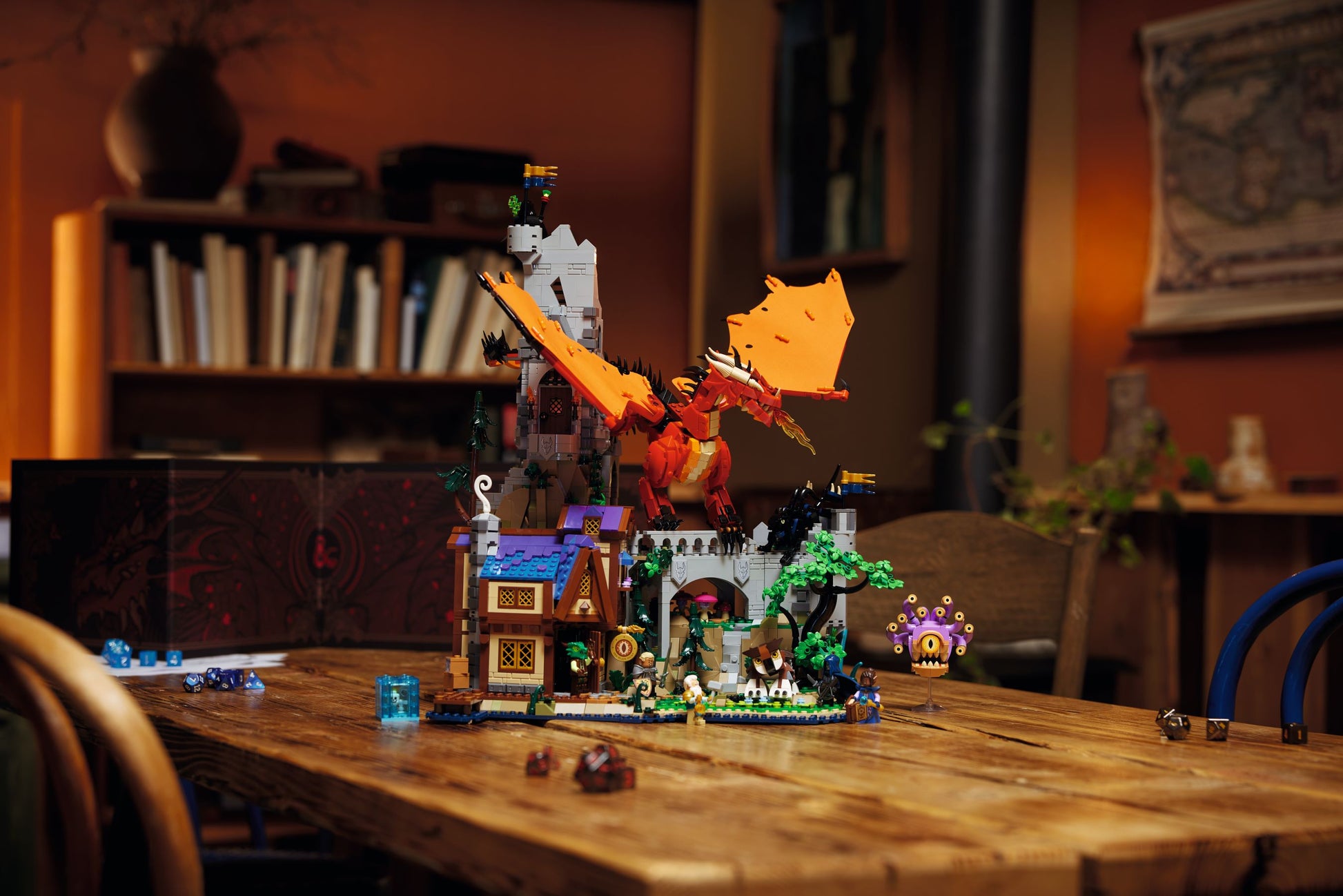 LEGO Ideas Dungeons & Dragons: Red Dragon's Tale Building Set 21348