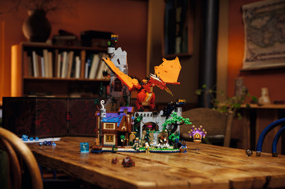 LEGO Ideas Dungeons & Dragons: Red Dragon's Tale Building Set 21348