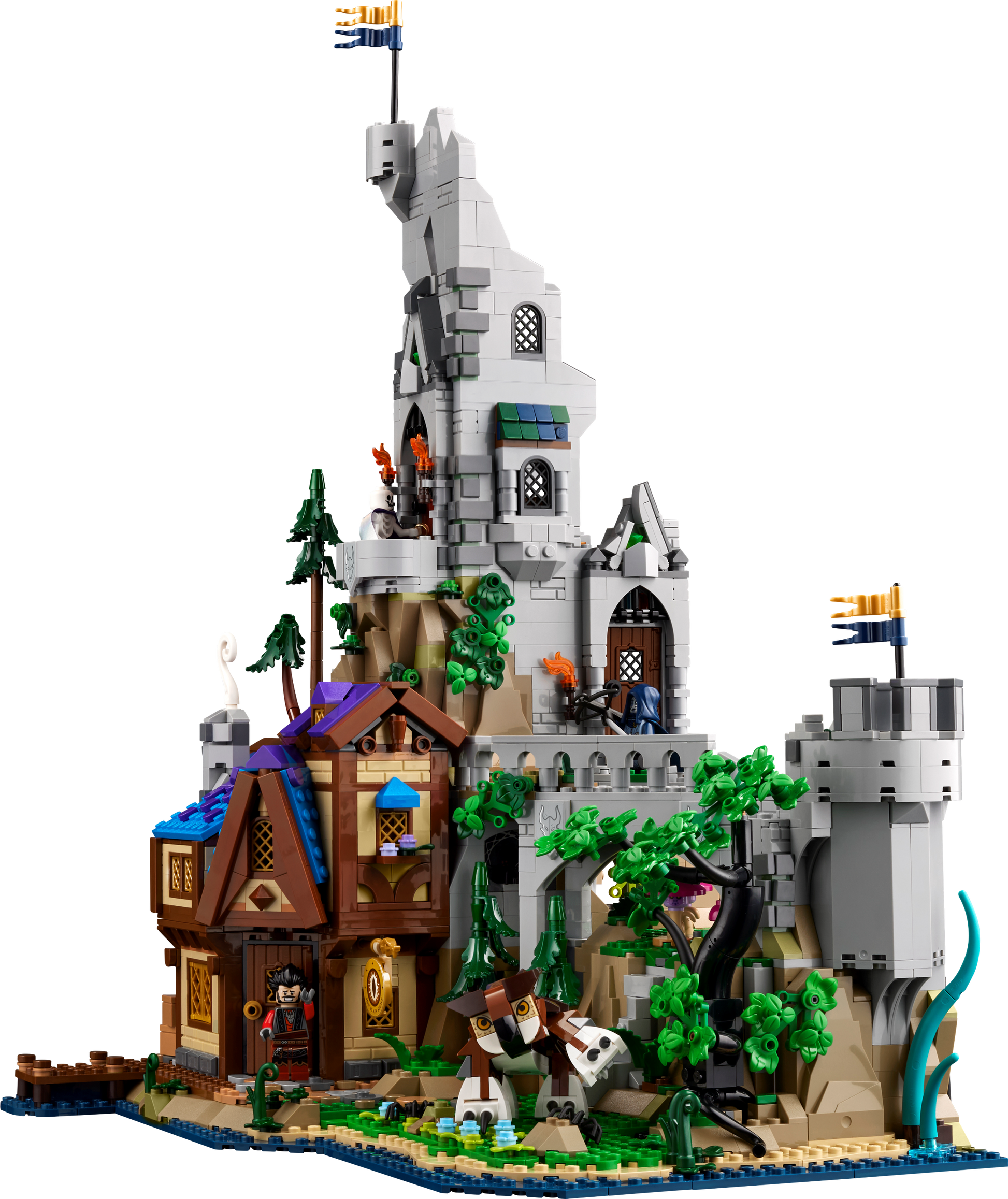 LEGO Ideas Dungeons & Dragons: Red Dragon's Tale Building Set 21348