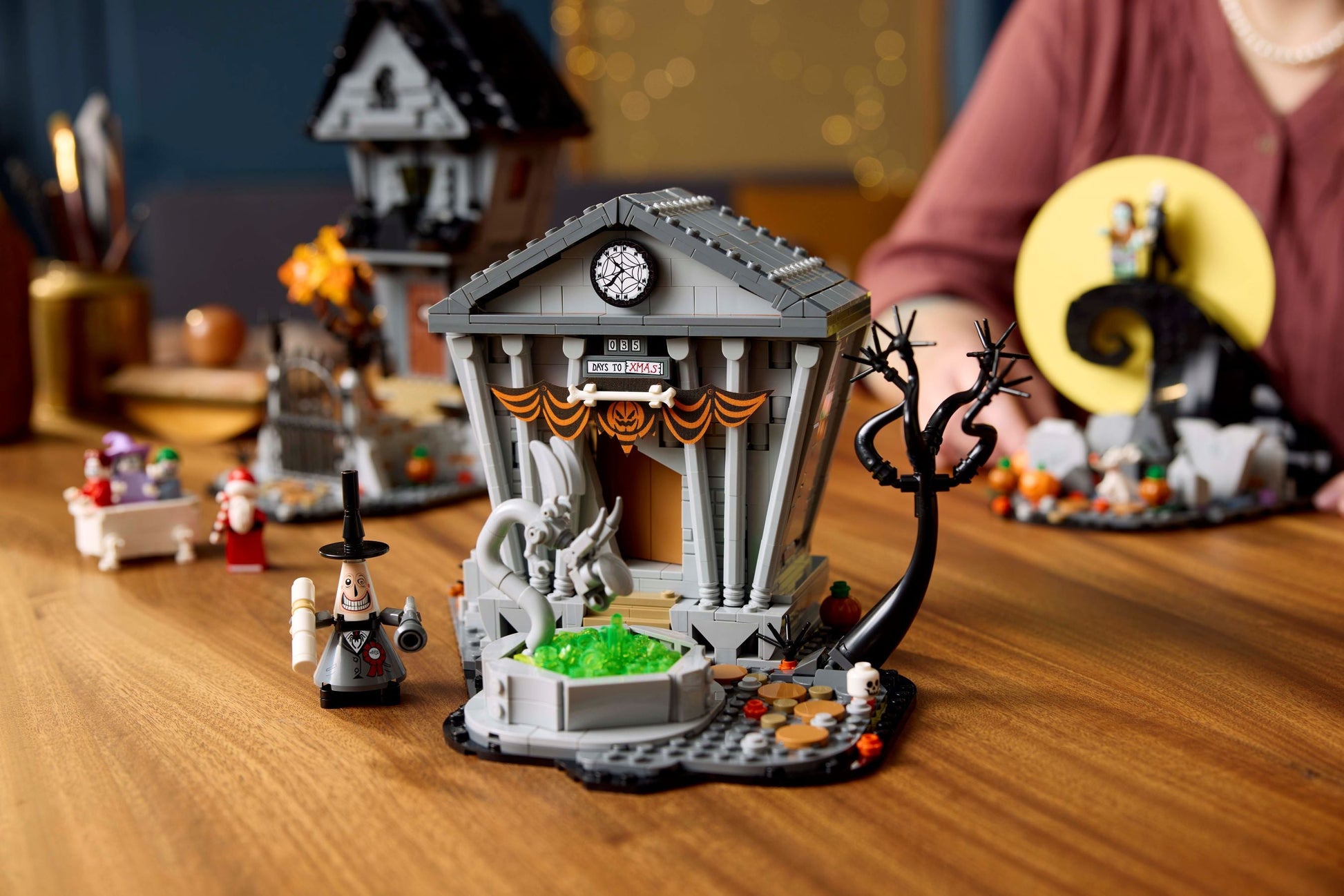 LEGO Ideas Disney Tim Burton's The Nightmare Before Christmas Building Set 21351